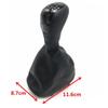 5/6 Speed Car Styling Gear Shift Knob For Mercedes Benz C Class W203 S203 Stick Lever Knob Shifter Leather Gaitor Boot Cover