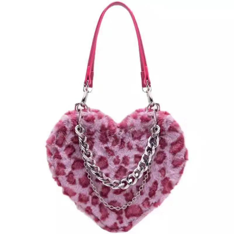 

Женская сумка корейская Sweet Heart Leopard осень-зима сумки на ремне сумки Pures и сумки Crossbody для девочек Сумка Small Fresh