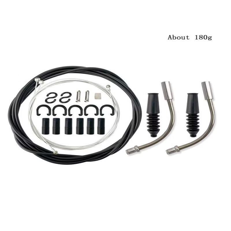 

Lishi Bicycle Brake/Derailleur Cable Guide & Dust Cap Set