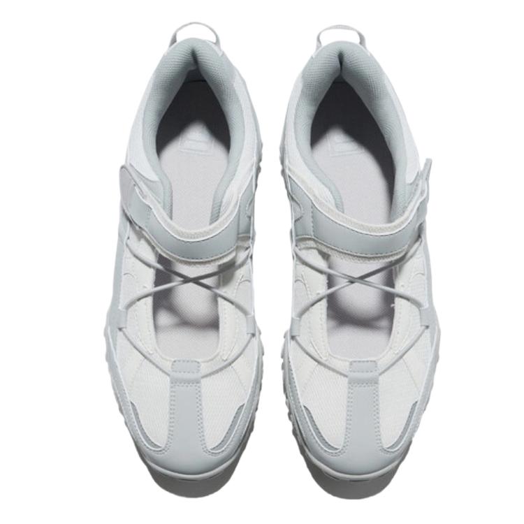 FILA Eshape Fashion Comfortable Versatile Mary Jane Low-Top Lifestyle Casual Shoes Women sneaker Gray 1XM02369H050