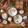 Noritake Orchard Garden Deep Bowl, 11cm Diameter, 6cm High, 350cc Capacity (Full), Microwave-Safe, Bone China, Item Number 97876/4911