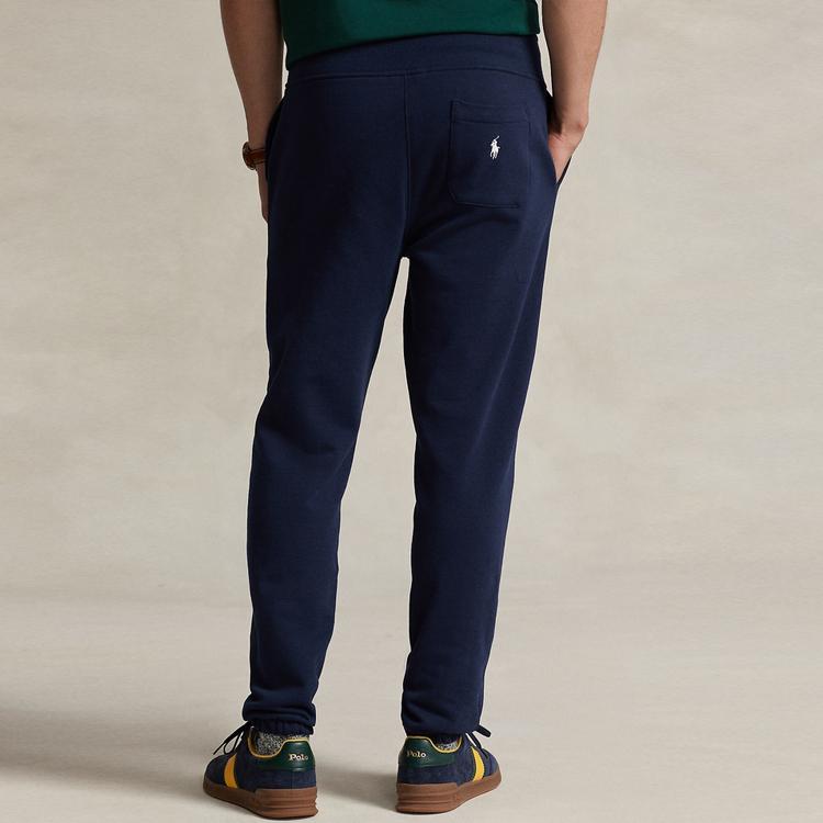 Polo Ralph Lauren HÖST/VINTER 23 Bokstavstryck Dragsko Stickade Sweatpants Herr Byxor Marinblå MNPOPNT1BQ20367-410