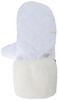 New Balance Women's Mittens (5-Finger Fleece Lining) for Golf and Cold Weather Protection (White, FR, 012-4283508 030)