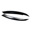 Glossy Black Car Head Light Lamp Eyebrow Eyelid Cover Trim for VW Jetta 6 MK6 Sagitar NCS 2010 2011 2012 2013 2014 2015-2018