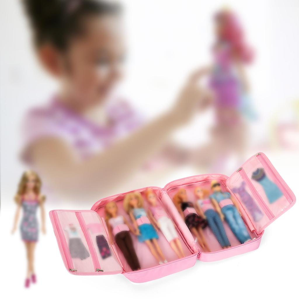 LoDrid Barbie Storage Bag, Doll Storage Bag, Easy to Carry, for Barbie