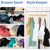 Tie Hanger, Space Saving Bra, Tank Top, Belt Storage Rack, 14 Foldable Hooks, Suitable for Closet Organizers and Storage
