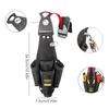 Work Tool Belt Sturdy Tool Pouch Electrician Belt Portable Multifunctional Waterproof Compact Organizer For Repair Maintenance