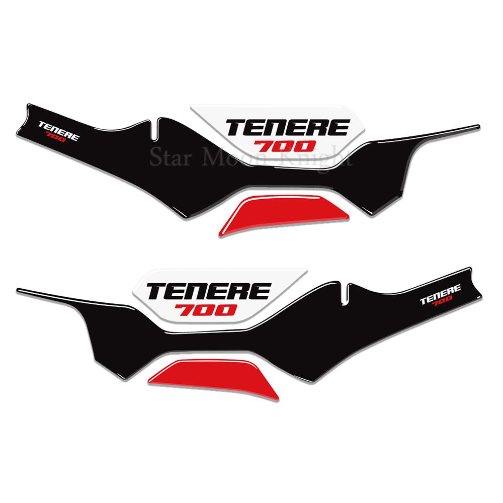 Motorcycle Original Handguard Hand Guard Extended 3D Stickers For Yamaha TENERE 700 T700 XTZ 690 XT 700 Z -