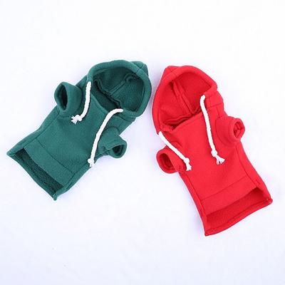 High-quality Fleece Ferret Hoodie Pet Supplies Soft Pet Clothes Winter Warmer Comfortable Pet Pullover Lizard