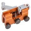 Chainsaw Sharpening Jig Portable Hand Crank Chain Sharpener for Lumberjack Garden Worker Yellow