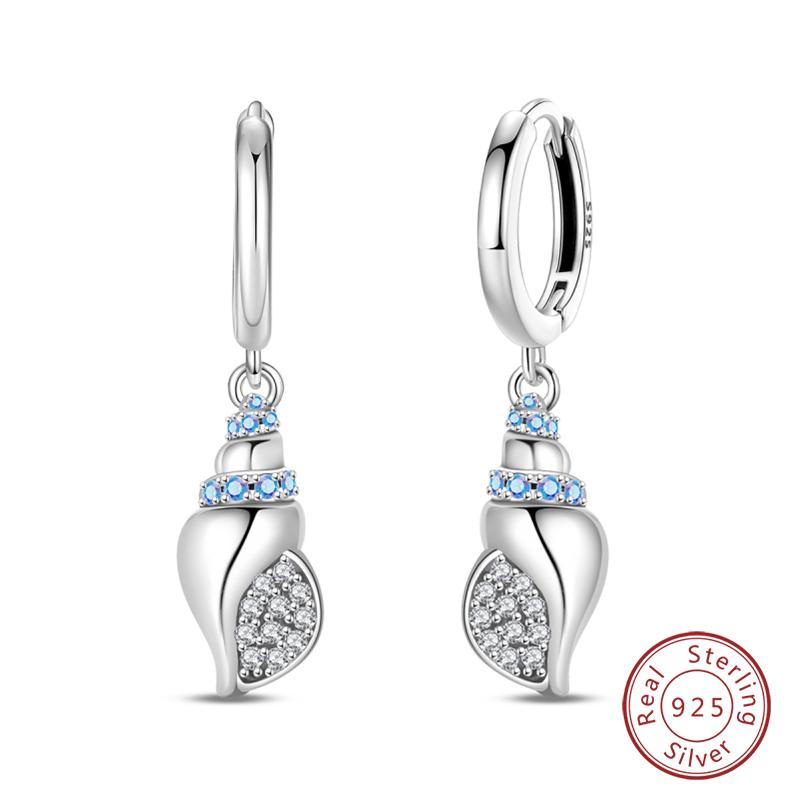 Inlaid Zircon Earrings 925 Silver Minimalist Butterfly Dragonfly Cute Claw Hoop Earrings Women Exquisite Party Jewelry