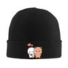 Cute Bubu Dudu Beanie Hats Kawaii Bear Bonnet Hats Unisex Women Trendy Outdoor Knitting Hat Spring Design Elastic Caps