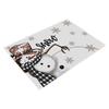 Christmas Dining Mat, Restaurant Atmosphere Decoration, Table Mat, Linen Printed Insulation Mat, Western Style Mat