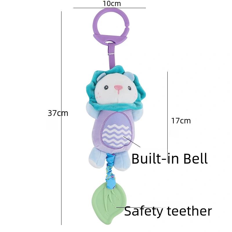 Soft New Stuffed Animal Rattle Hand Grip Baby Toys Shaker Crinkle Squeaky Sensory Travel Accessories For Toddler Toy Gifts