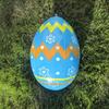 16 tums Påsk Uppblåsbar Boll Utomhus Jätteballong PVC-bollar Hänge Återanvändbar Gårdsträdgård Prydnad Påskfest Dekoration