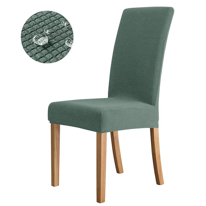 Waterproof Elastic Chair Cover for Dining Room Kitchen Wedding Hotel Banquet Seat Protector