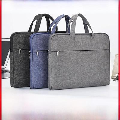 Jerry 5590 A4 Business Document Bag - Unisex Office Briefcase with Customizable Logo