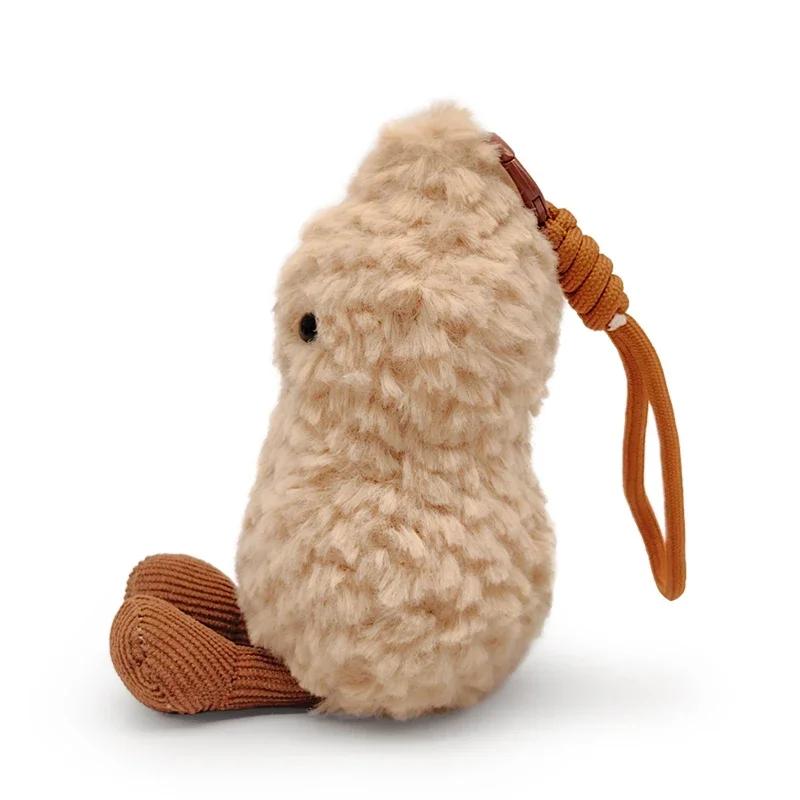 Hot Sale Cute Peanut Plush Doll Pendant Bag Doll Accessories Plush Toys Super Soft Holiday Birthday Gift for Girls