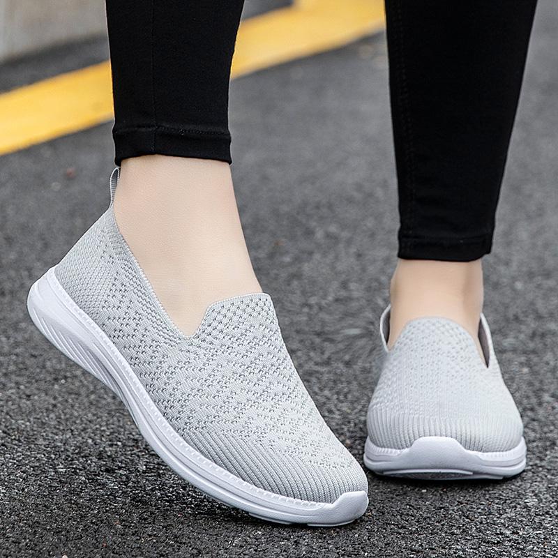 Fashion Women's Soft Soled Shoes, Women's Casual Mesh Shoes, Sports and Leisure Shoes, Women's Vulcanized Shoes, Women's Low Heels