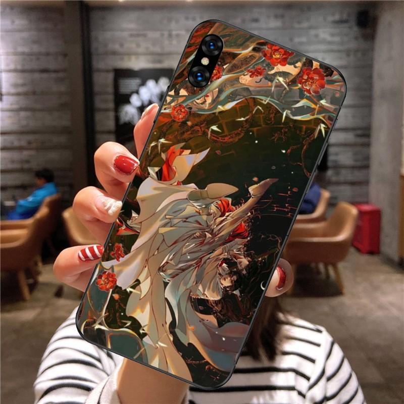 Tian Guan Ci Fu Čínský Kryt na Telefon Pro Xiaomi Mi 12 11T 10T 9T Lite Pro Ultra Note 10 Poco F3 F4 X4 GT Měkký Černý Kryt na Telefon