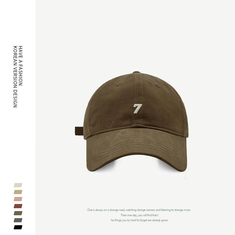 Spring and Autumn peaked cap big brim new hat women's face small big head circumference baseball cap enlarged and deepened