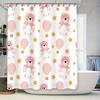 Tende da Doccia per Casa per Bagno Tessuto Impermeabile Stile Nordico Moderno Tende da Bagno Tenda da Doccia 180X200