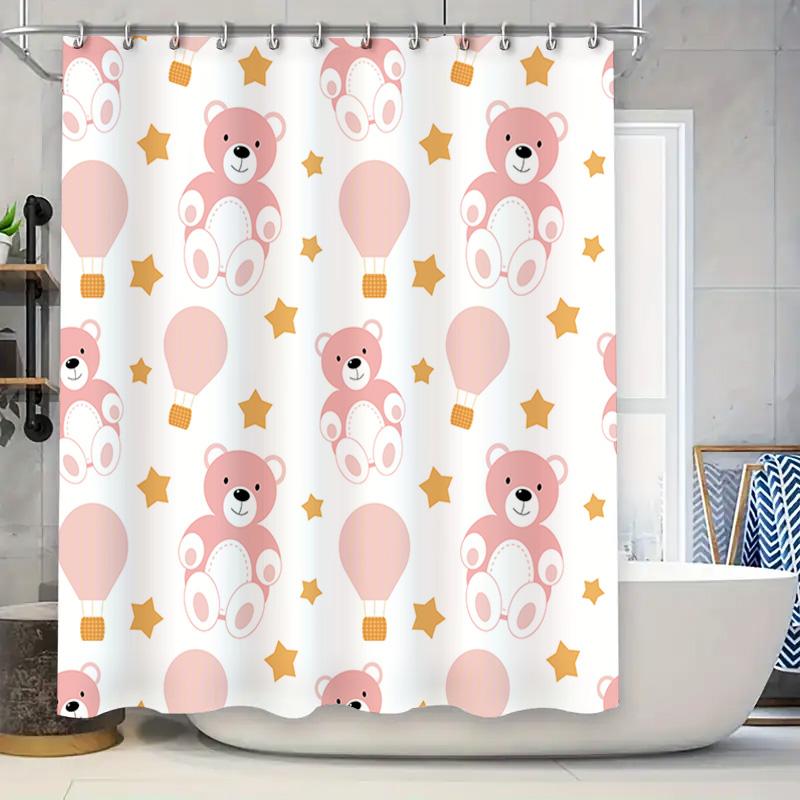 

Home Shower Curtains For Bathroom Waterproof Fabric Modern Nordic Style Bathroom Curtains Shower Curtain 180X200 W60H190(CM)-1 Pcs