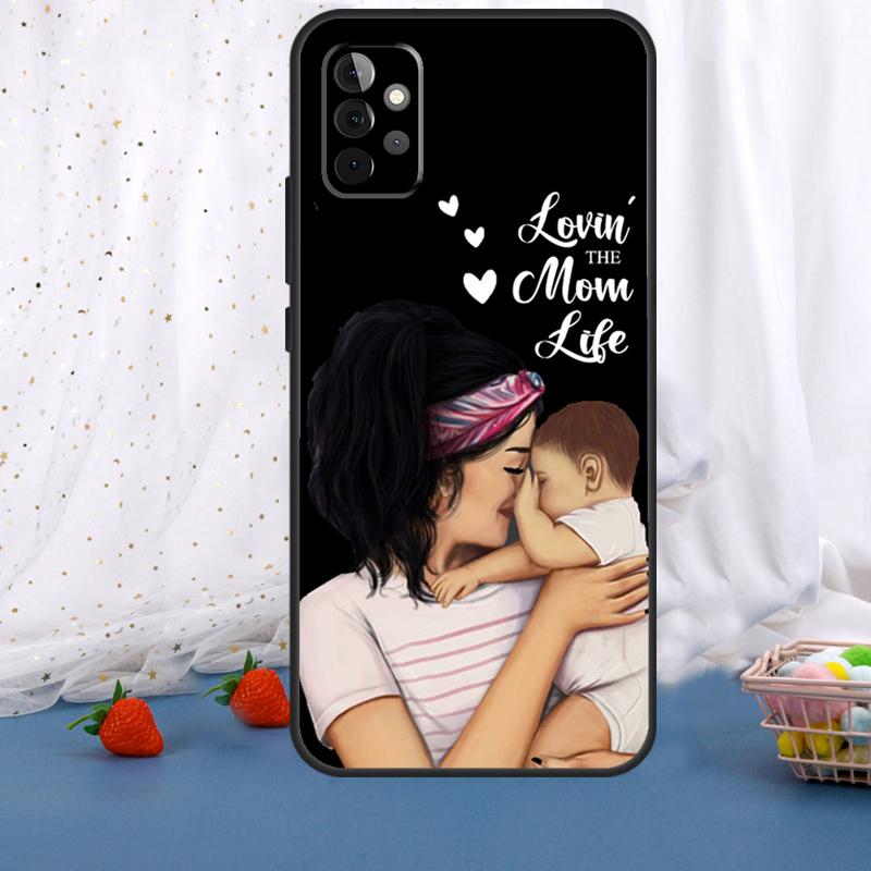 Super Dad Mom Baby Girl Twin For Samsung Galaxy A15 A55 A35 A53 A33 A13 A36 A56 A26 A16 A22 A32 A52 A54 A34 A05 A06 Case