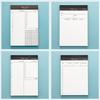 Small Checklist Notebook Tearable 50 Sheets Notepads Daily Schedule Small Memopad Writing Pad for Daily Task Note Memos