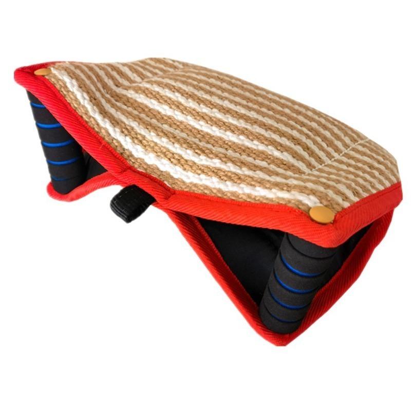 German Shepherd Malinois Training Bite Pillow Tear Resistant Hemp Biting Pillow Attack Training Dog Target Toy