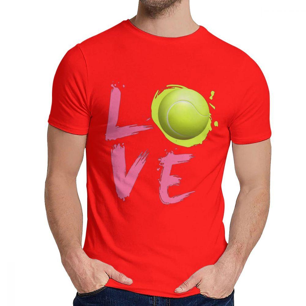 Man S Tee Shirt Tennis Pickleball Team Love Sport Good Cotton Graphic Man S O Neck