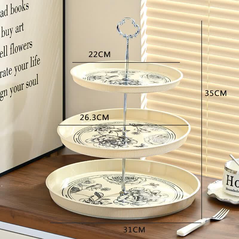 Qiwei Tiered Korean Style Serving Platter