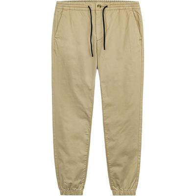 Outdoor Elastic Cuffed Slim Fit Casual Pants Men Bottoms Cane-Yellow A27BF-DH4