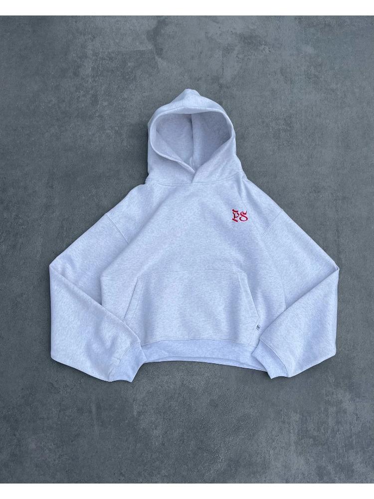 American Fashion Solid Color Oversized Sweatshirt Mens Y2K Two Piece Harajuku Hip-Hop Gothic Joker Slacks Jogging Pants