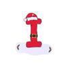 26 Letters Christmas Tree Ornament Christmas Pendant DIY Alphabet Pendant Atmosphere Decoration Christmas Tree Letters 1PC