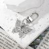 Resin Butterfly Key Holder Delicate Keychain Stylish and Portable Keyring Fashion Ornament Unique Bag Charm for Women