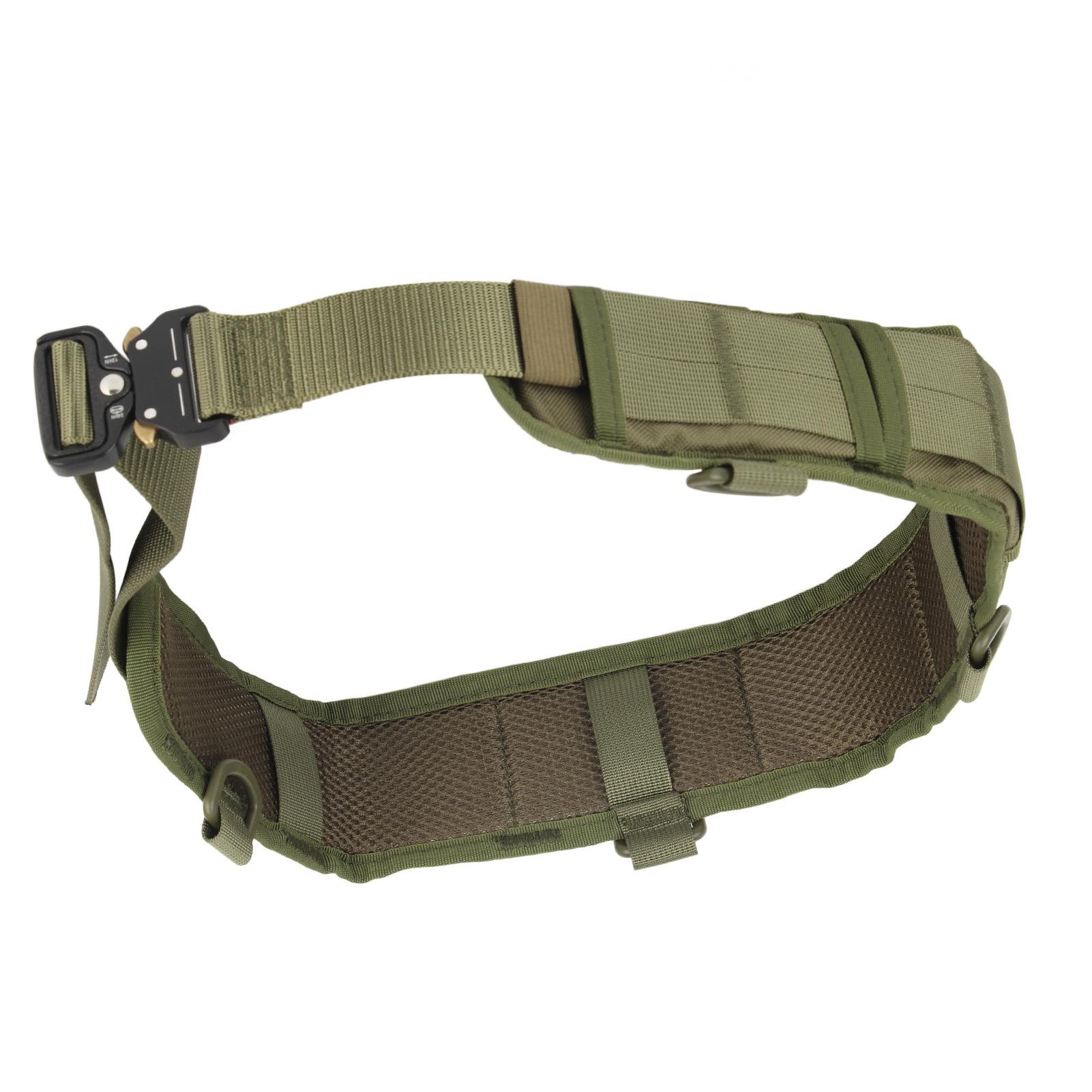 

Battle Belt Waist Belt Multifunctional Quick Release Anti Slip Nylon Aluminium Alloy Buckle Wear