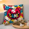 Cushion Cover  Linen  SkinFriendly Soft Decorative Case For Sofa Home Decor Hot Anime SSK8 The Infinity Pillow Cover