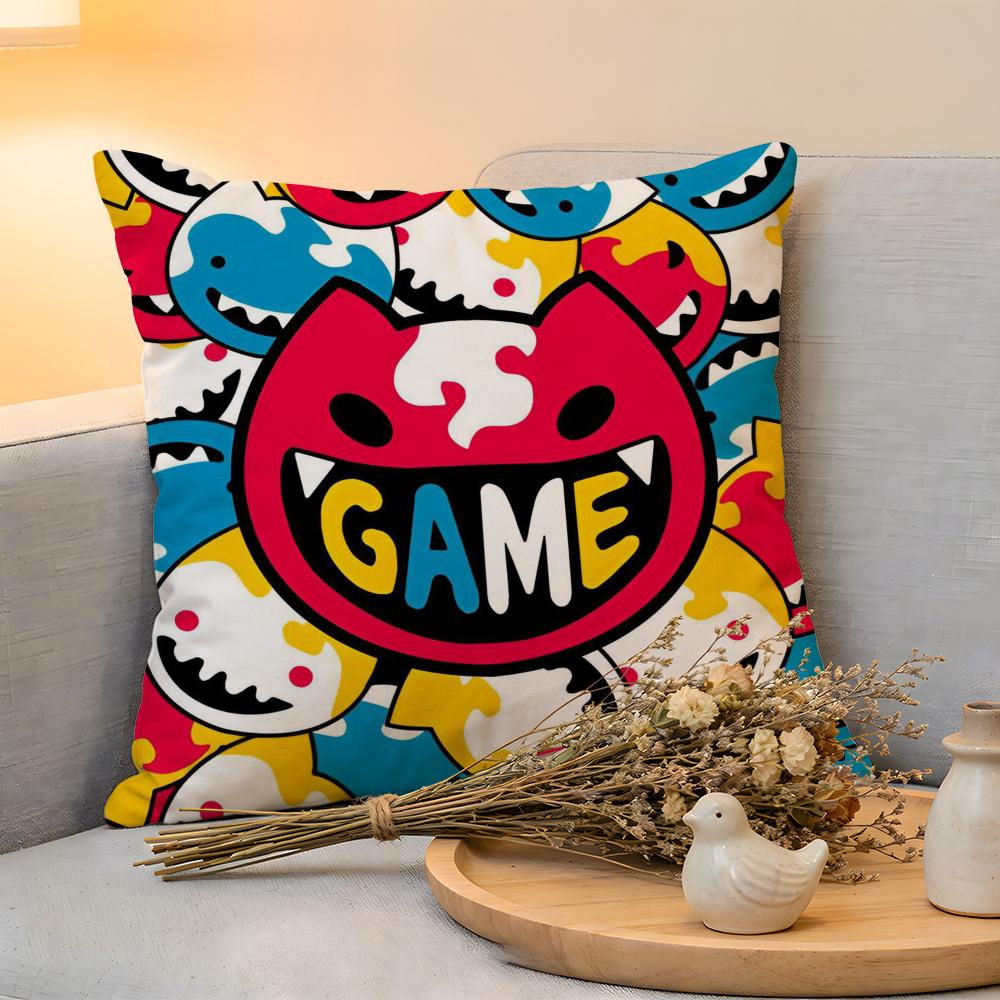Cushion Cover  Linen  SkinFriendly Soft Decorative Case For Sofa Home Decor Hot Anime SSK8 The Infinity Pillow Cover