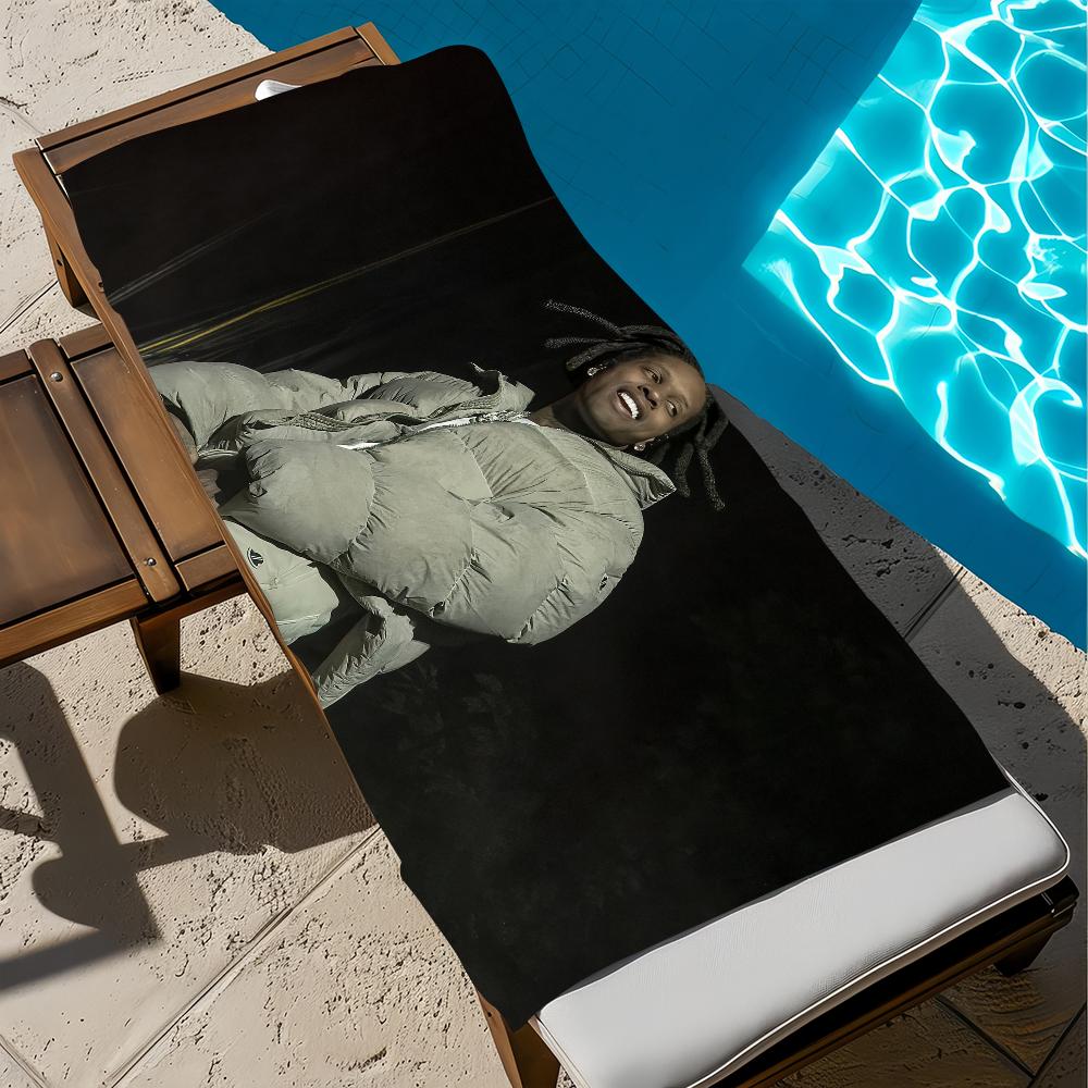 Towel Beach Bath Quick-Drying Lightweight Portable Durk Deep Sauna Camping Swim Thoughts Pool Lil Travel