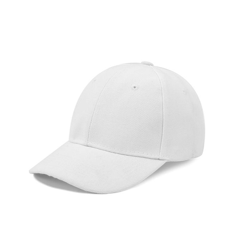 1PC Boy Girl Cap Casual Plain Baseball Cap Adjustable Snapback Street Hat Hip-Hop Sun Hat Adjustable Students Peaked Caps