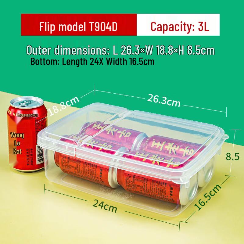 LISM Flip-Top Food Storage Container