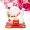 3.5in   Fortune Cat Solar Powered Waving   Cat Display Decoration for Desktop Home Entrance Car