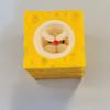 Cute Cheese & Mouse Squeeze Toy Creative Decompression Fidget Stress Reliever Soft Squeezable Decor Novelty Gift for Kids Adults Fun Party Favor