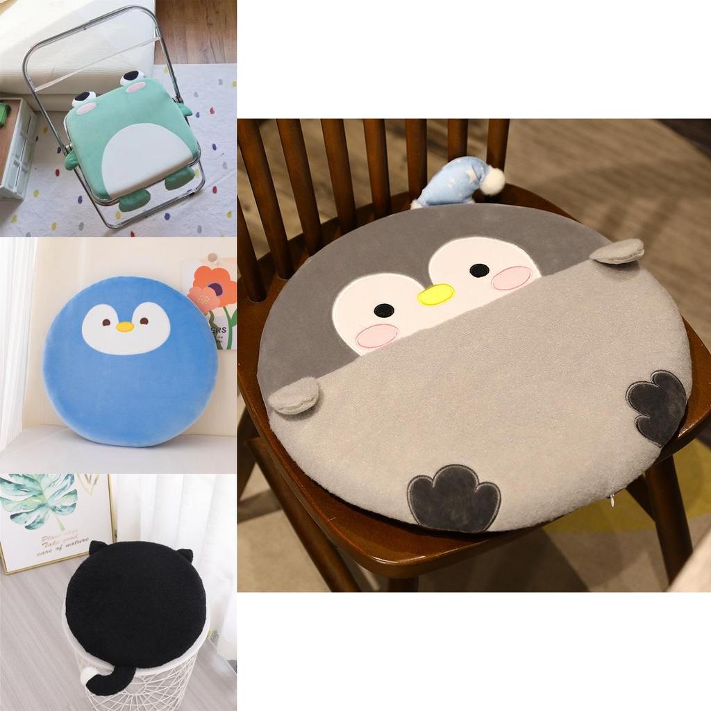 Memory Foam Cat Cartoon Seat Cushion For Dorm Room Comfort And Lounge Use