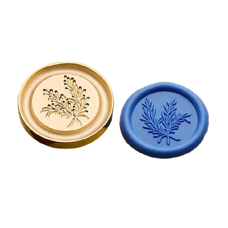 Greeting Card Emboss Sealing Wax Stamp Head Brass Sealing Stamp Head Replacement