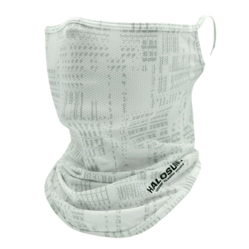 

Breathable Sun Protection Face Mask Nylon Riding Running Scarf Outdoor Sports белый