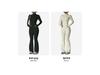Waist-Cinching Yoga Set: Long-Sleeve Jacket & Butt-Lifting Micro-Flare Pants - Women's Sportswear for Autumn/Winter.