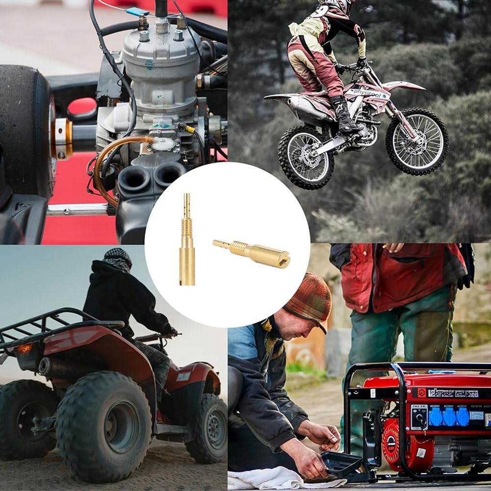 DFsucces Pilot Jets, Set of 10, Main Jets, Carburetor Settings, Carburetor Compatible, Motorcycle Parts,