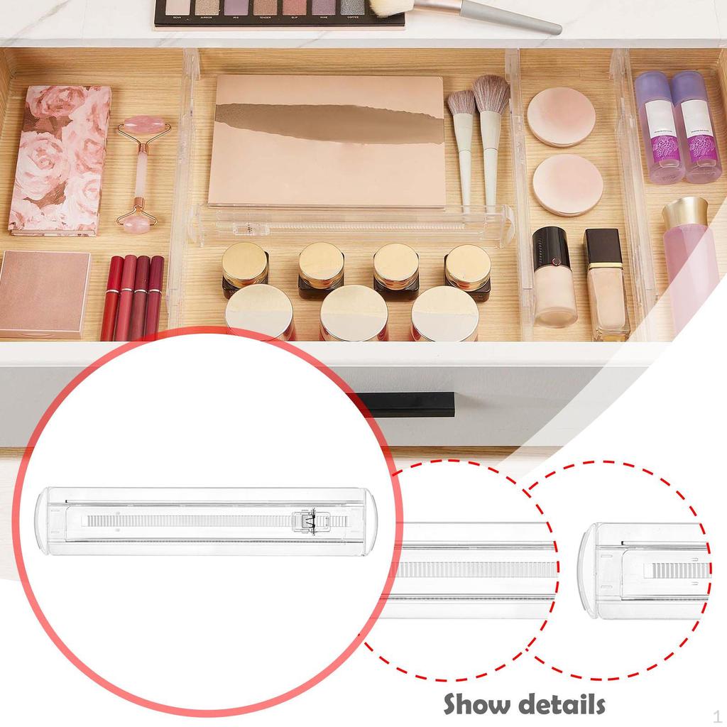Drawer Divider Organizer for Clothes Multiuse Adjustable Help Tidy Organization Socks